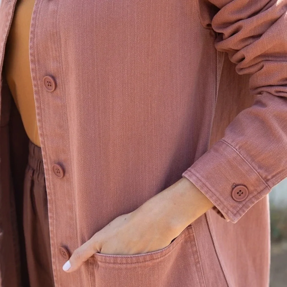 SOLD - Tradlands Field Chore Coat in Clay NWOT - Picture 2 of 10